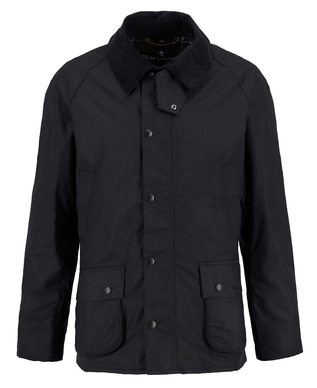ASHBY WAX JACKET - BLACK/CLASSIC