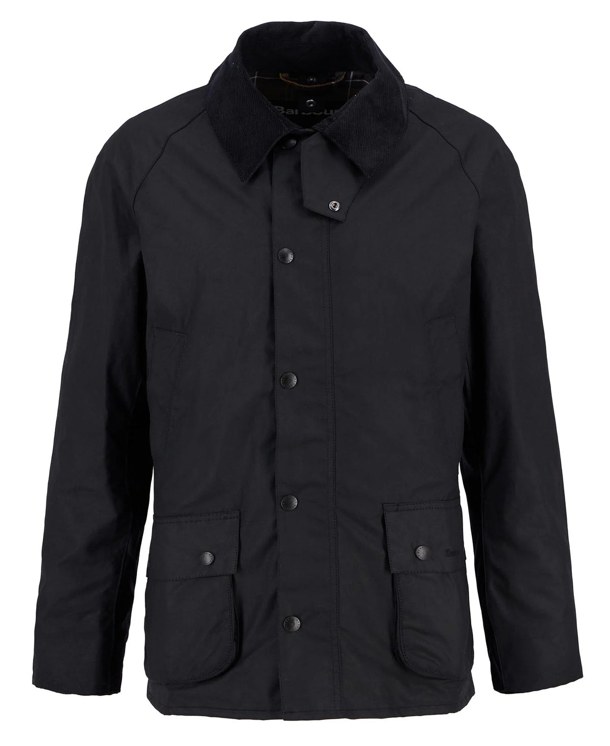 ASHBY WAX JACKET - BLACK/CLASSIC