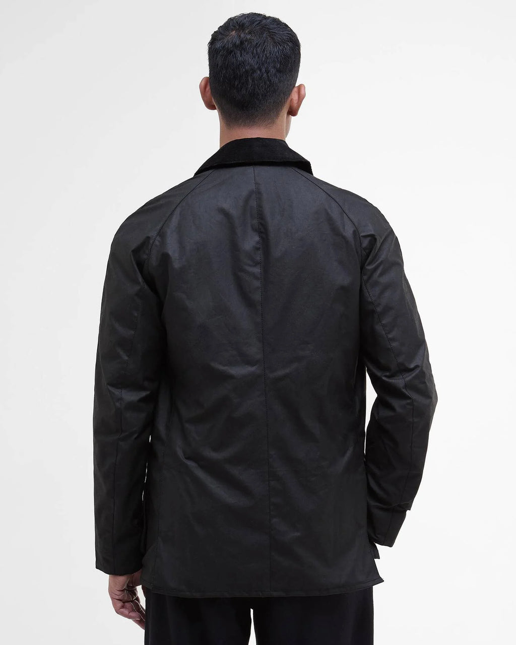 ASHBY WAX JACKET - BLACK/CLASSIC