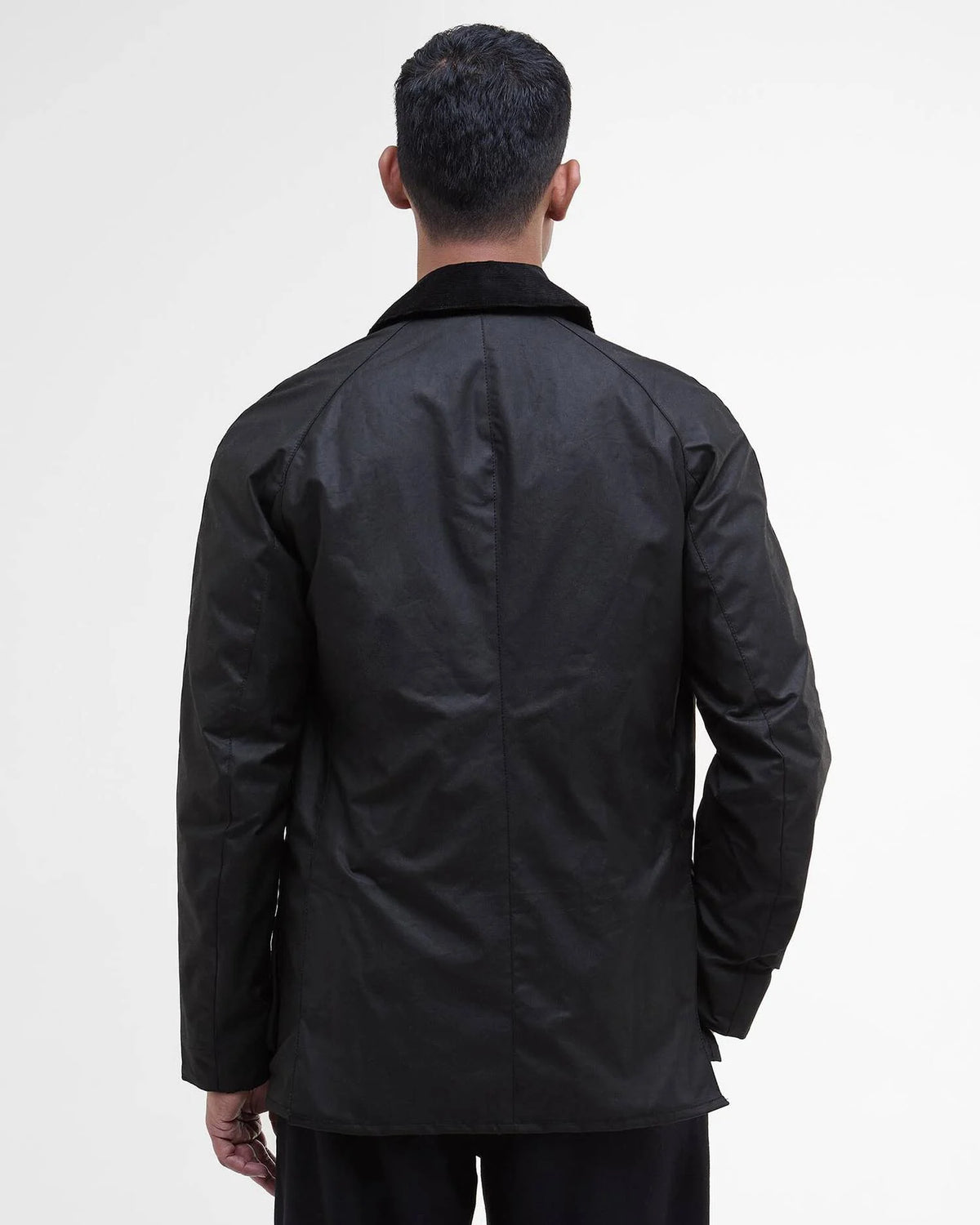 ASHBY WAX JACKET - BLACK/CLASSIC
