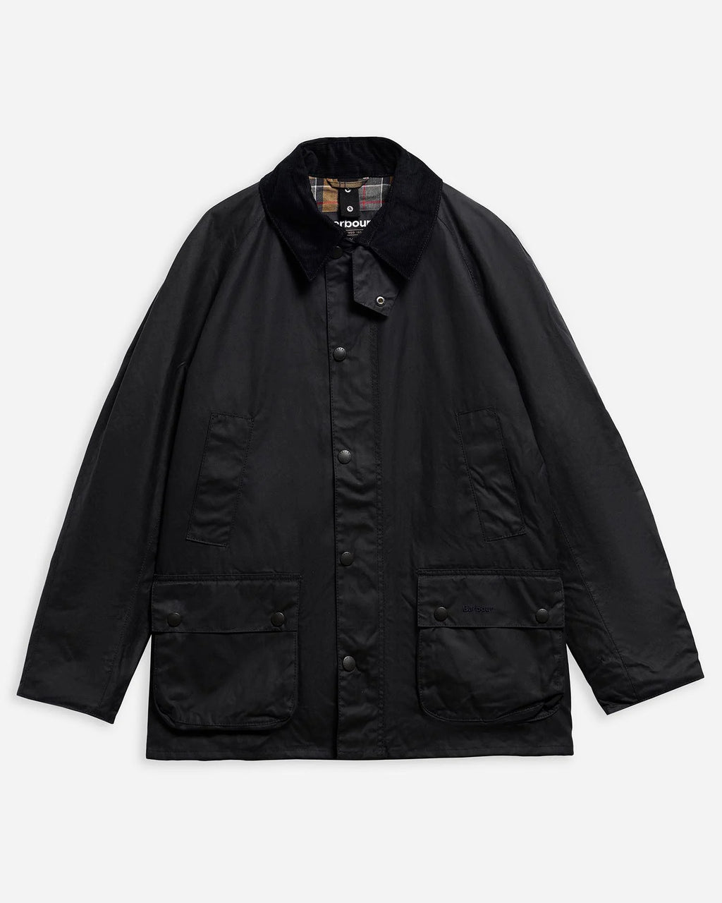 ASHBY WAX JACKET - NAVY