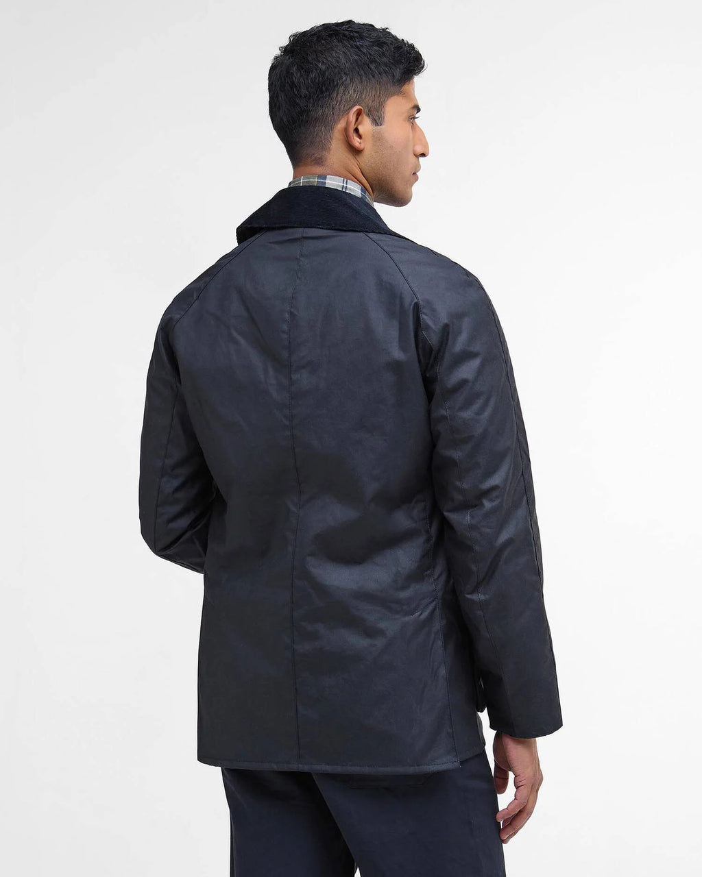 ASHBY WAX JACKET - NAVY