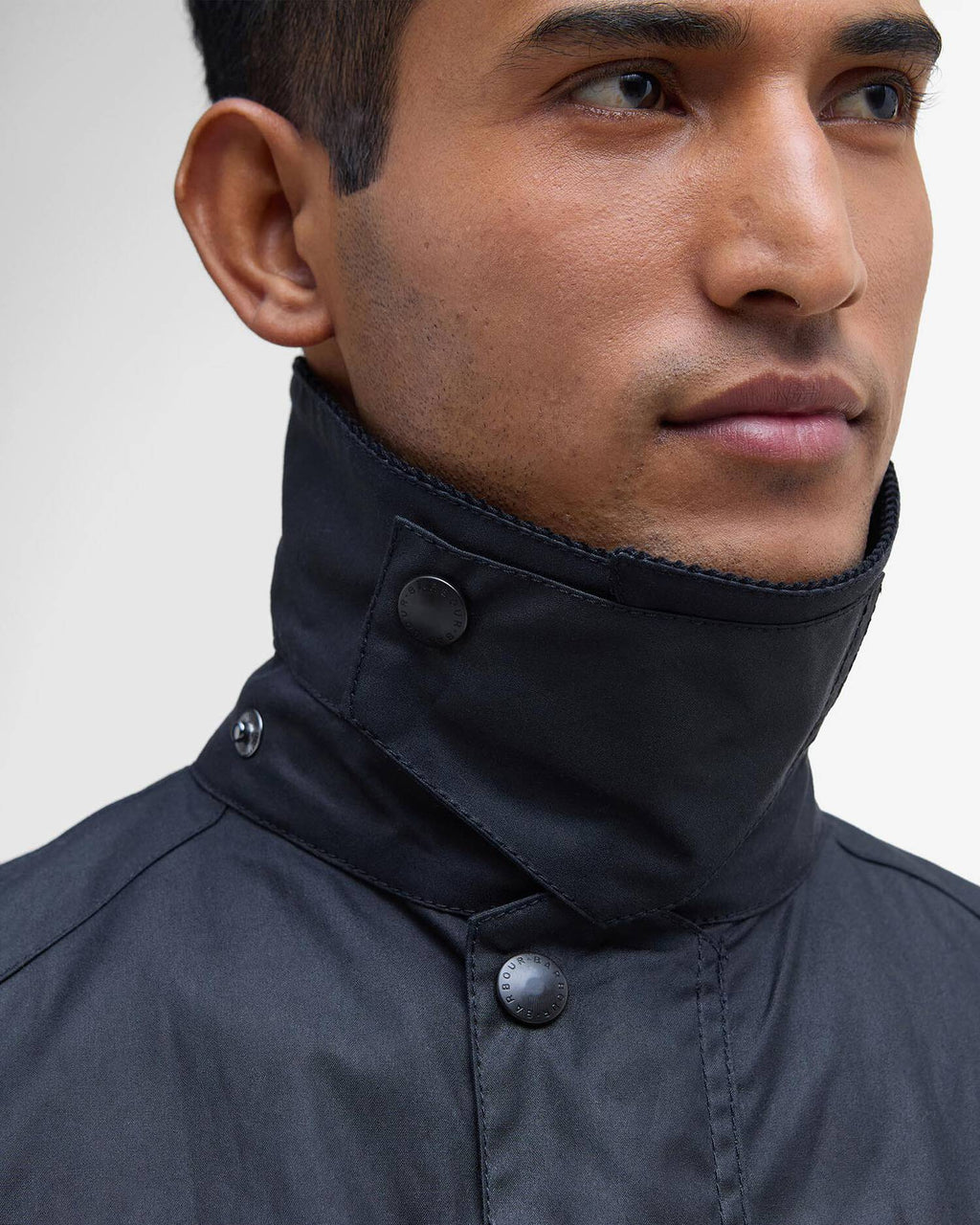 ASHBY WAX JACKET - NAVY
