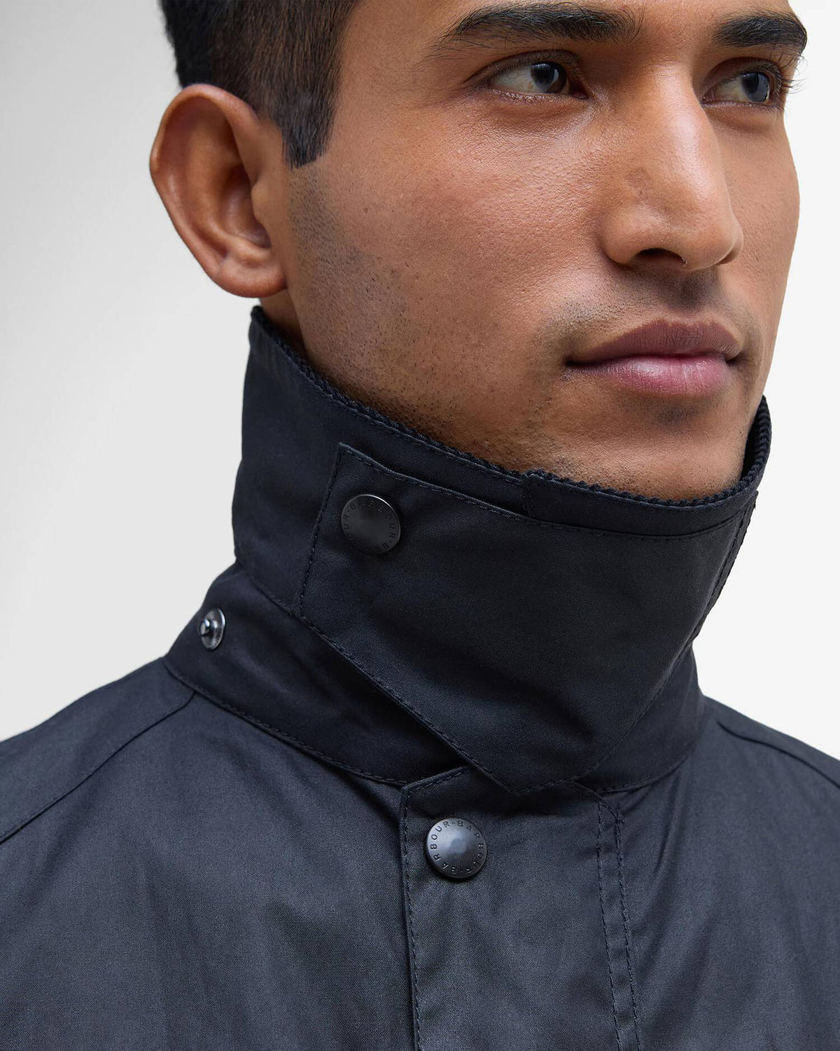 ASHBY WAX JACKET - NAVY