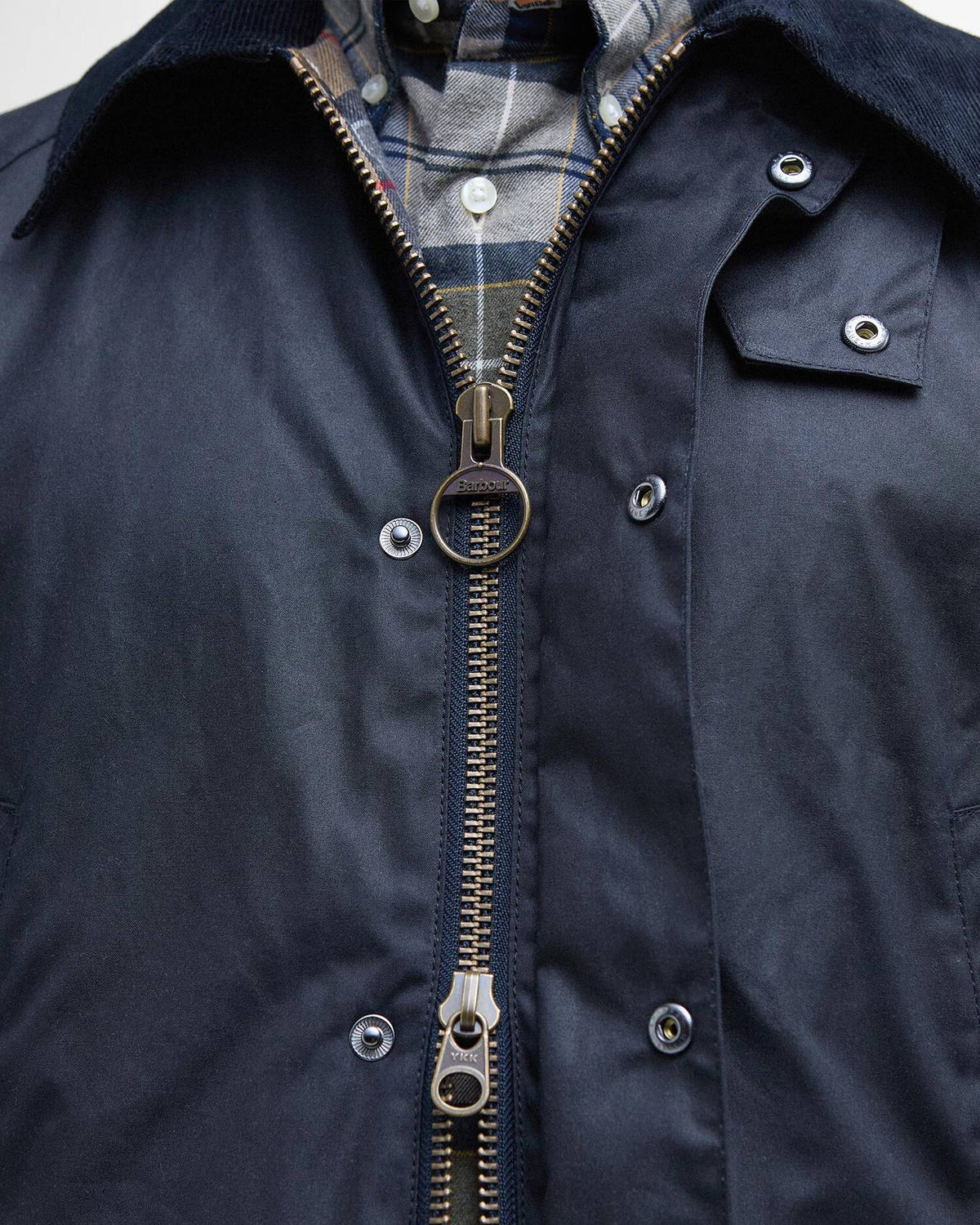 ASHBY WAX JACKET - NAVY