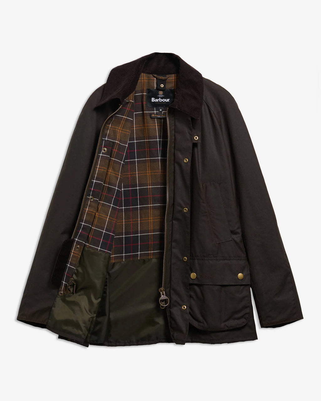 ASHBY WAX JACKET - OLIVE