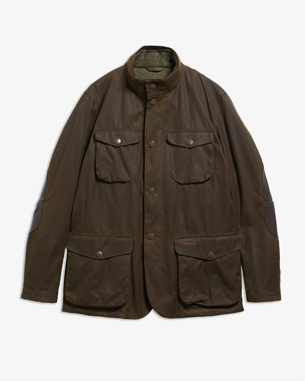 OGSTON WAX JACKET - OLIVE