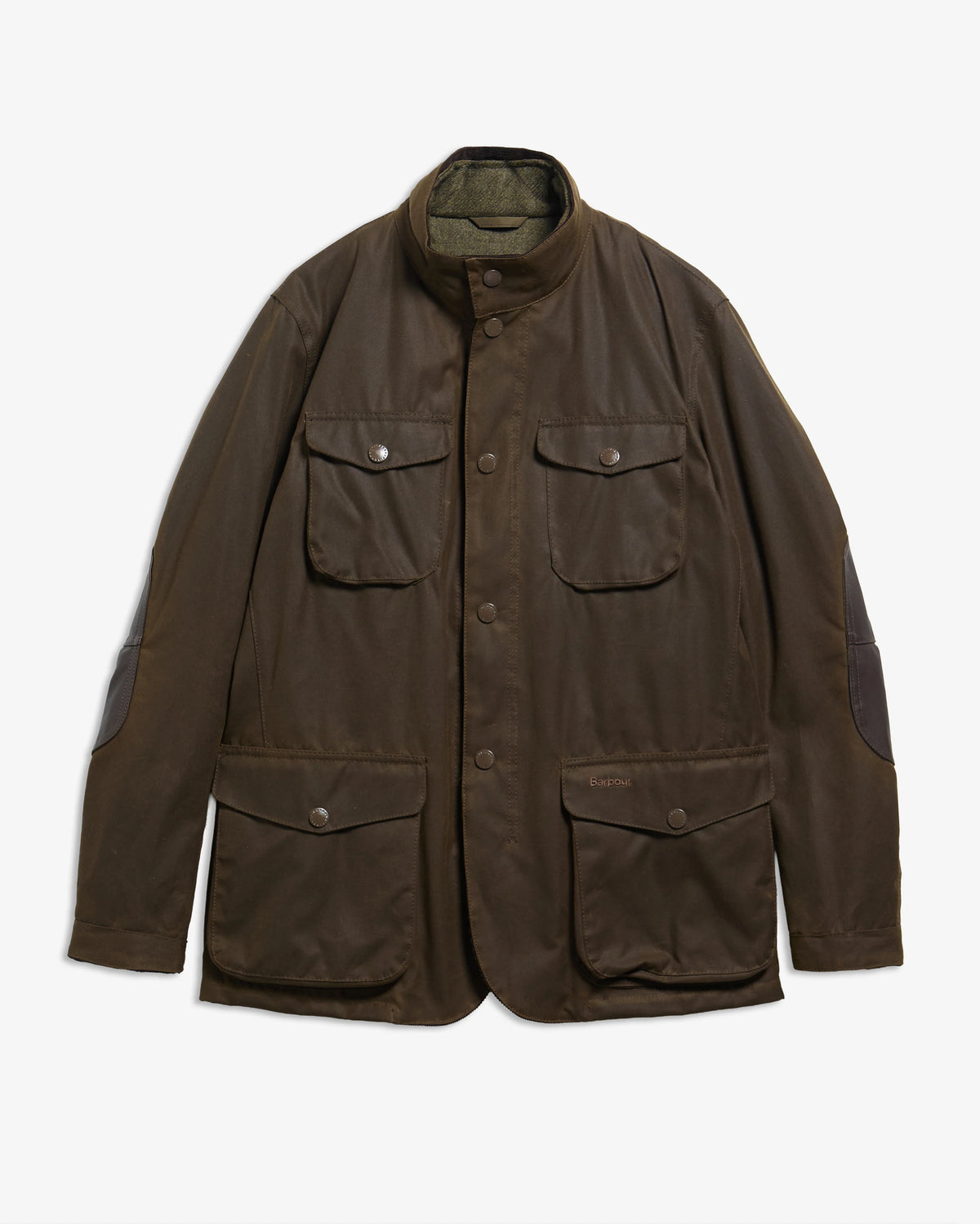 OGSTON WAX JACKET - OLIVE