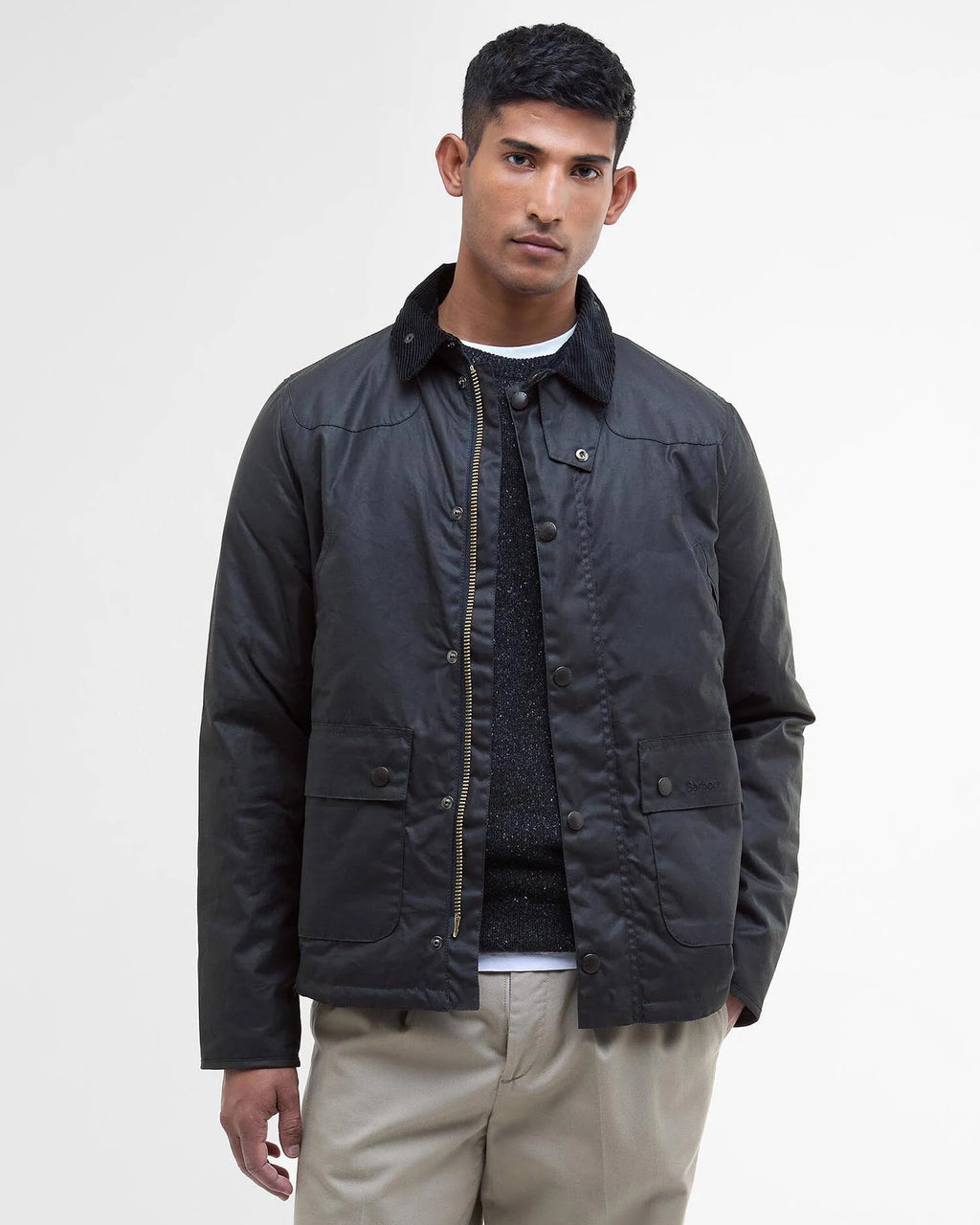 REELIN WAX JACKET - NAVY