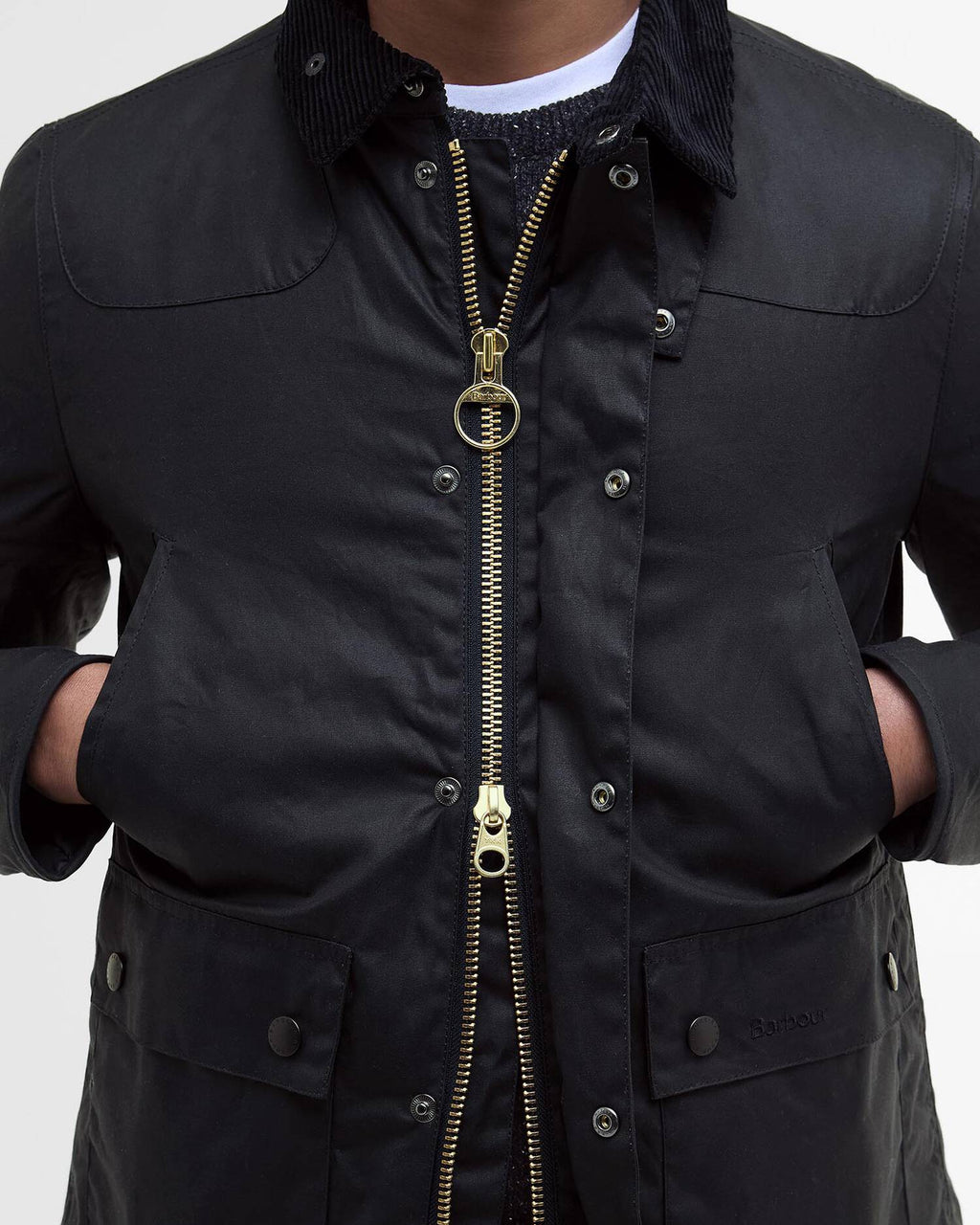 REELIN WAX JACKET - NAVY