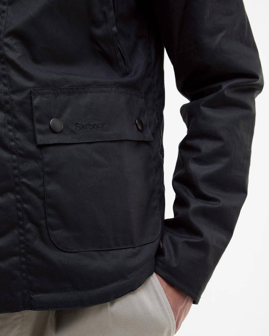 REELIN WAX JACKET - NAVY