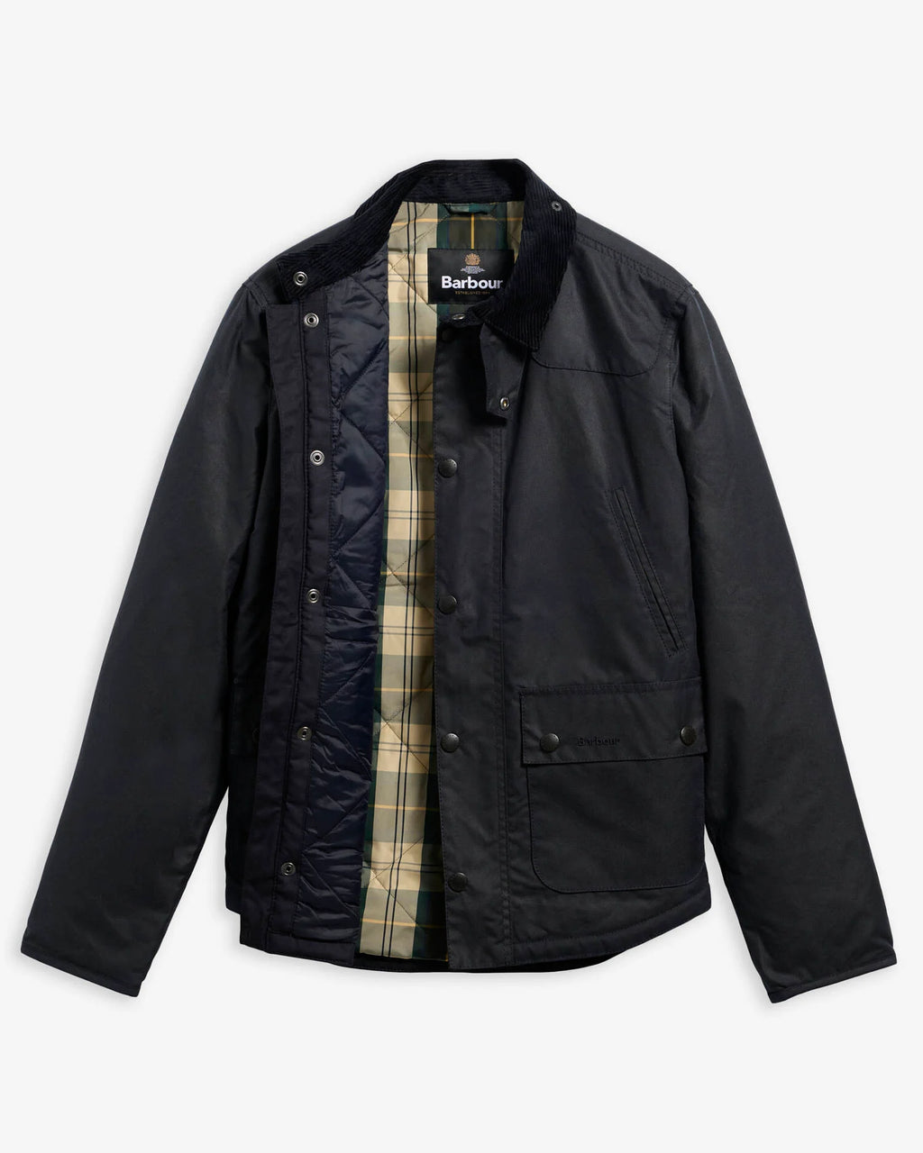 REELIN WAX JACKET - NAVY