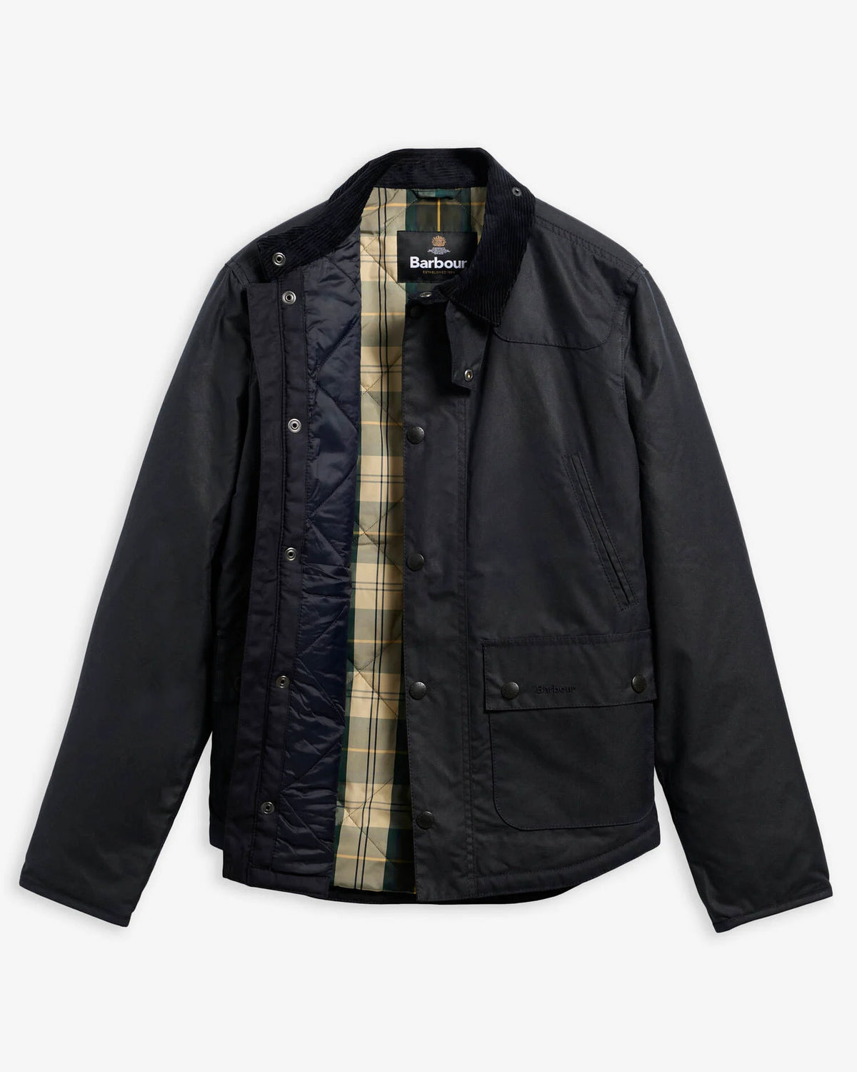 REELIN WAX JACKET - NAVY