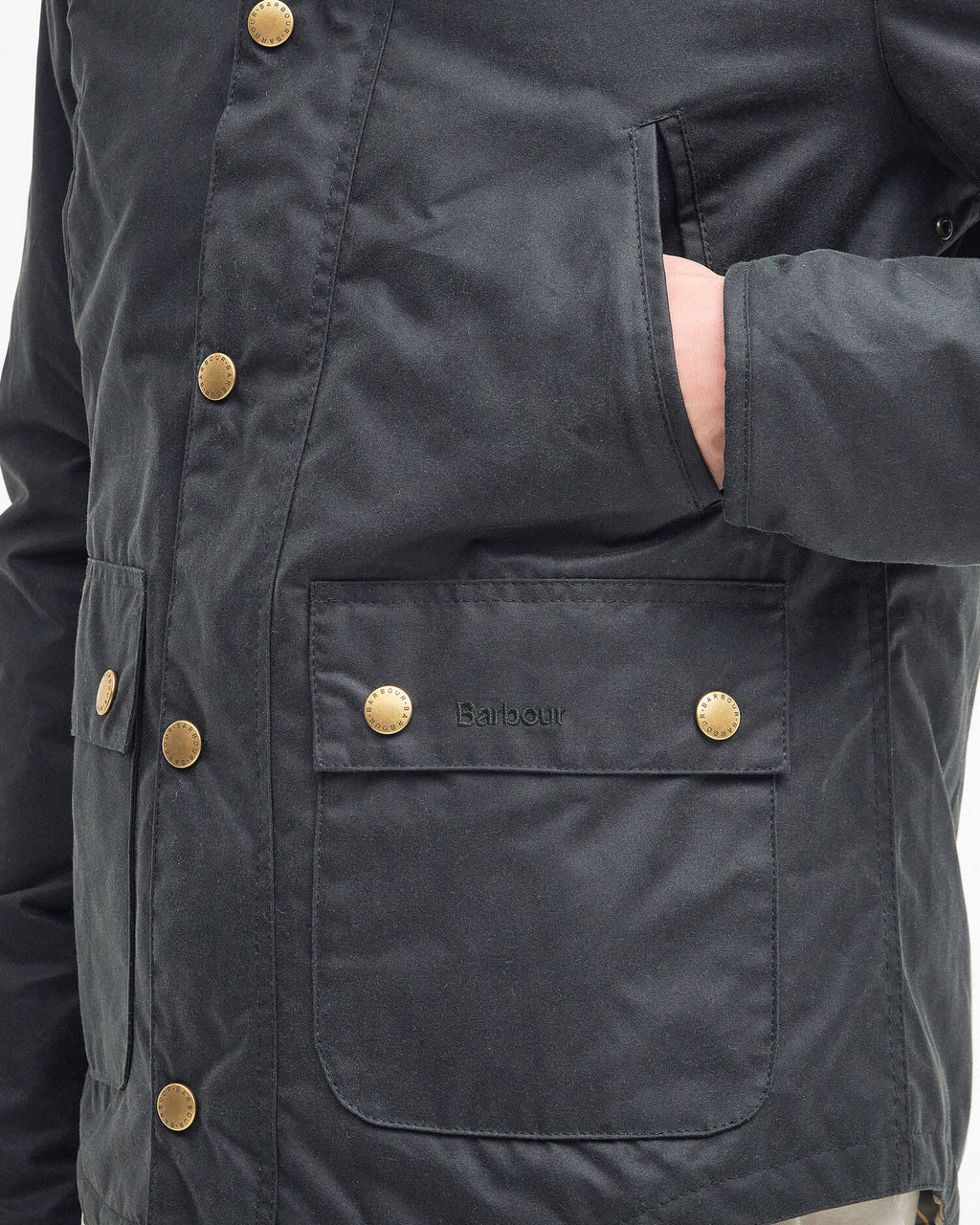 REELIN WAX JACKET - SAGE