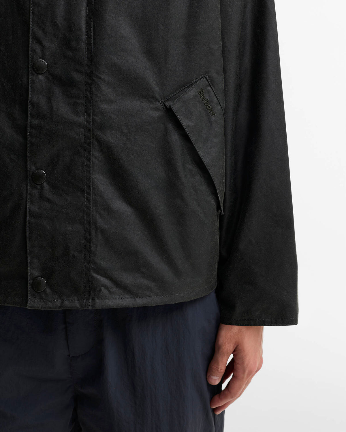 OS TRANSPORT WAX JACKET - SAGE