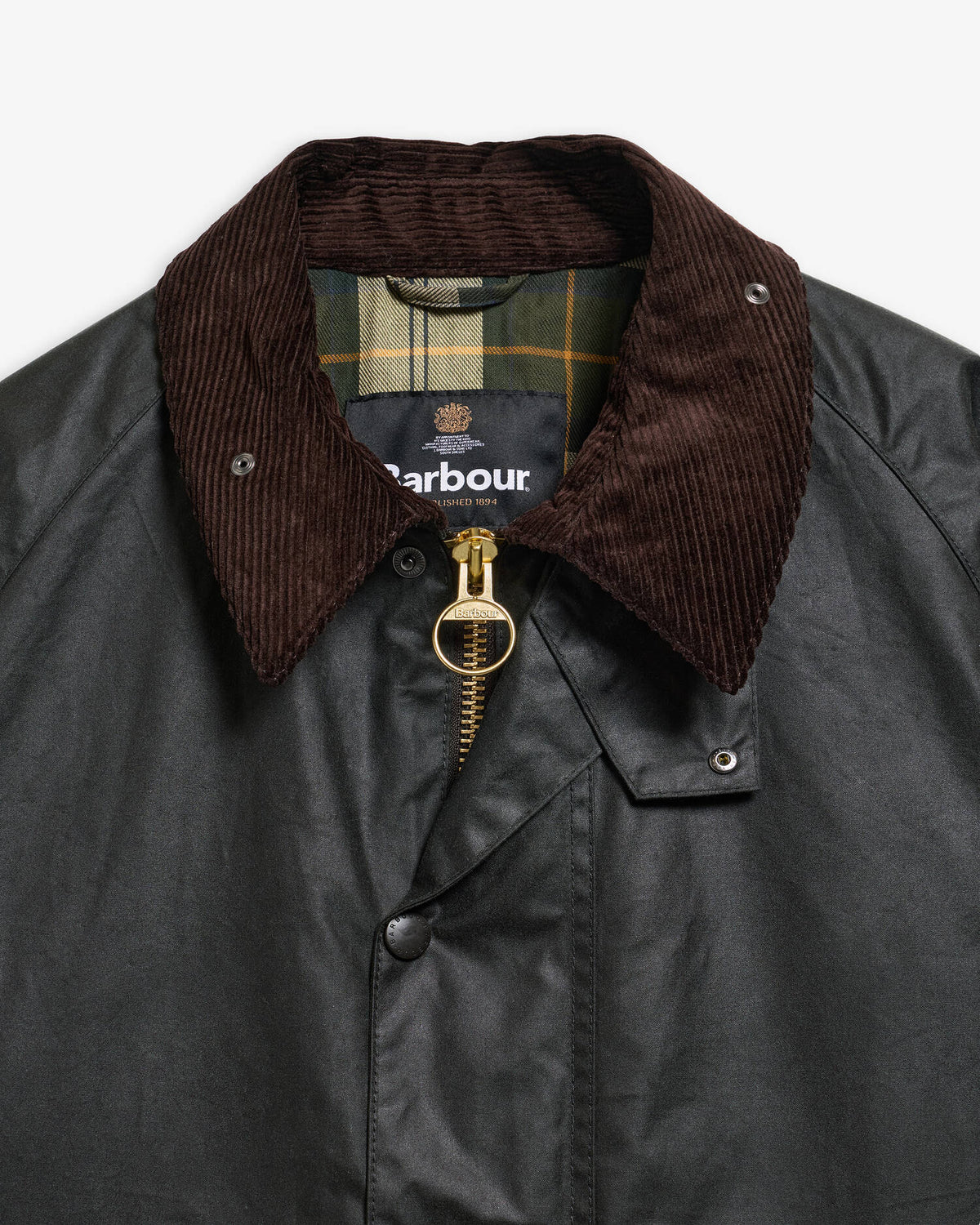 OS TRANSPORT WAX JACKET - SAGE