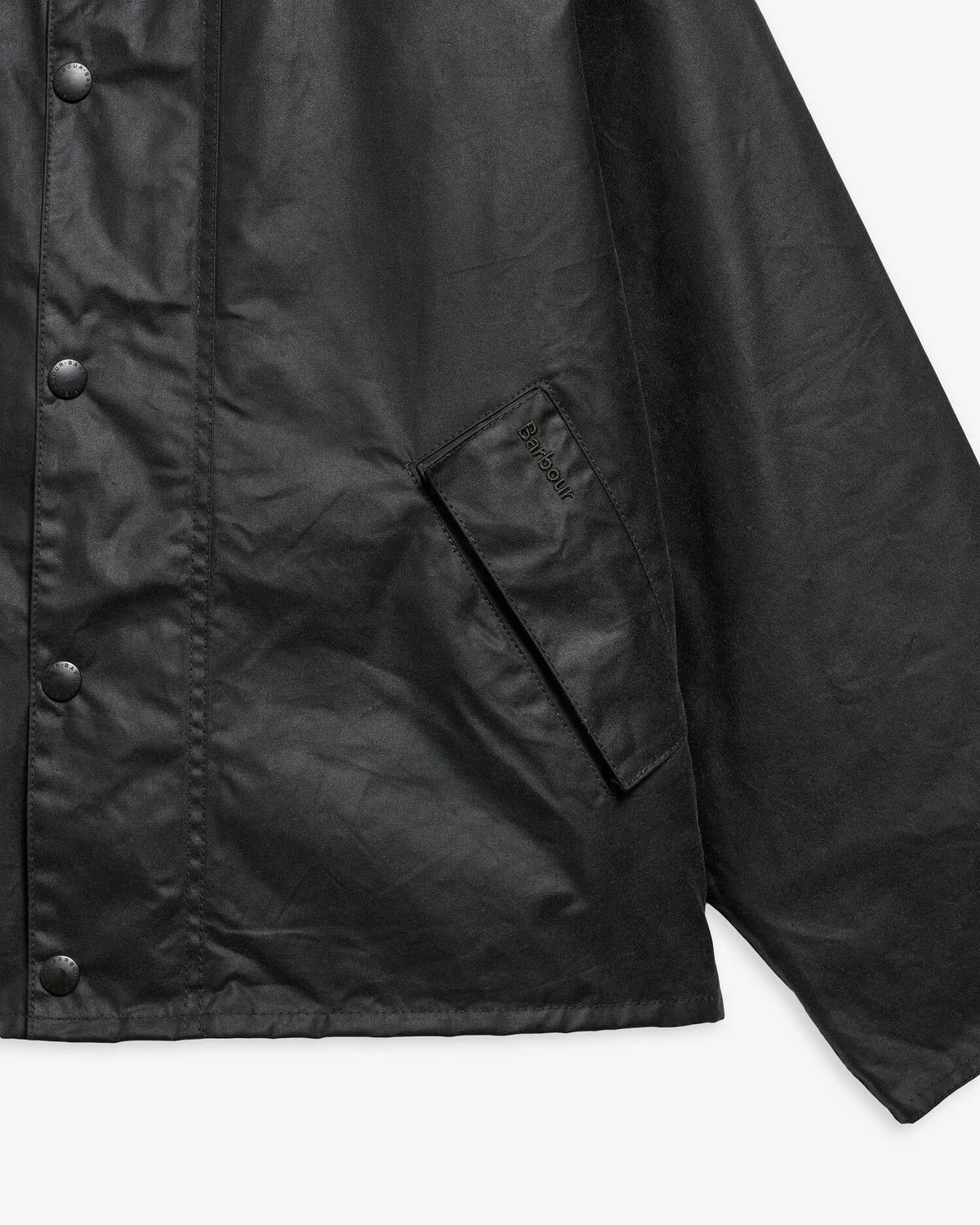 OS TRANSPORT WAX JACKET - SAGE
