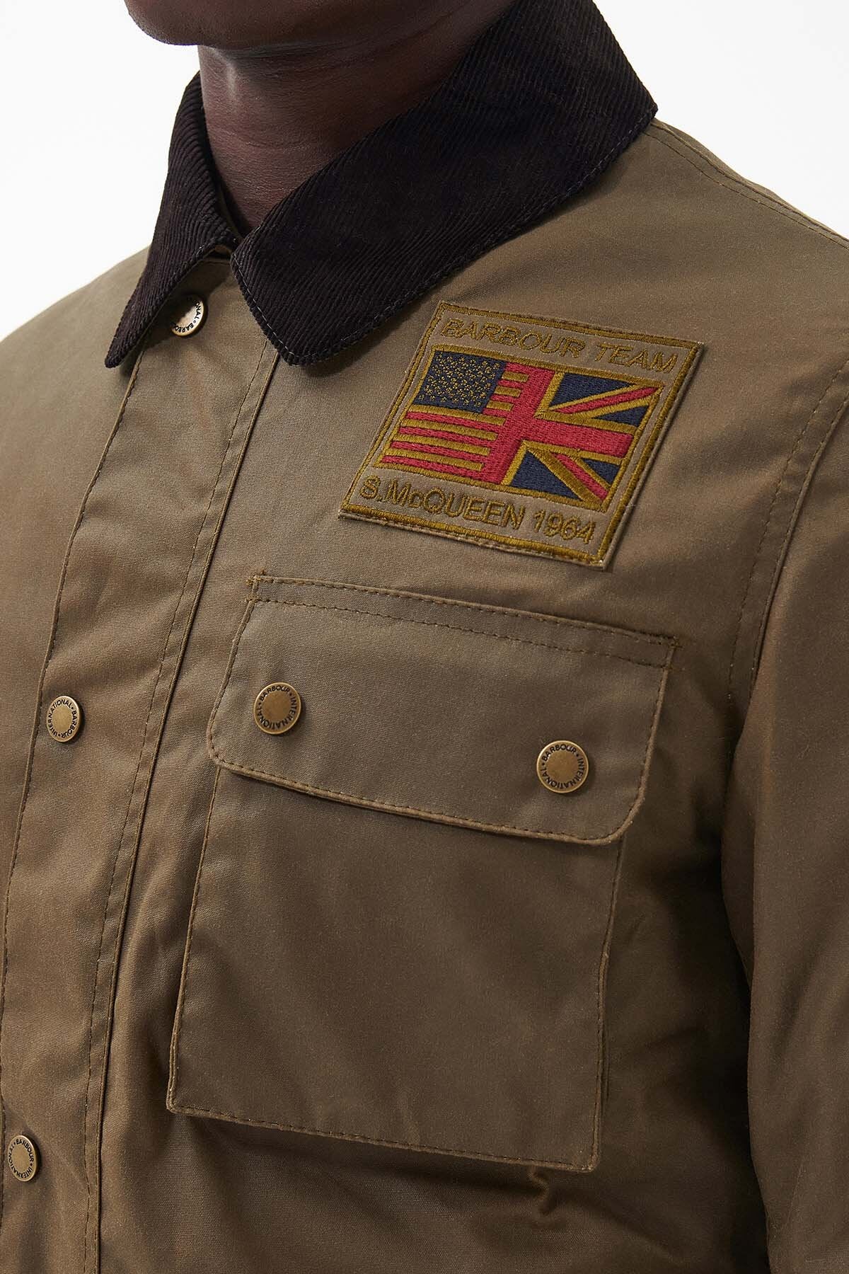 SMQ WORKERS WAX JACKET - SAND
