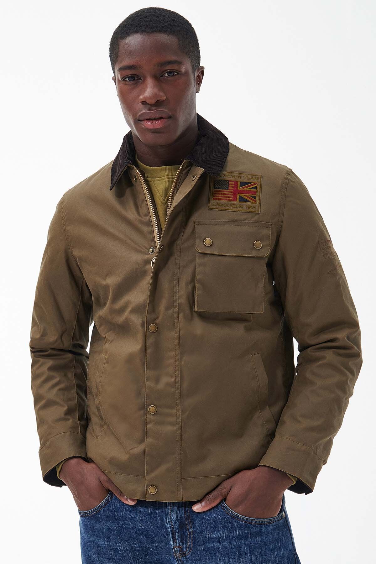 SMQ WORKERS WAX JACKET - SAND
