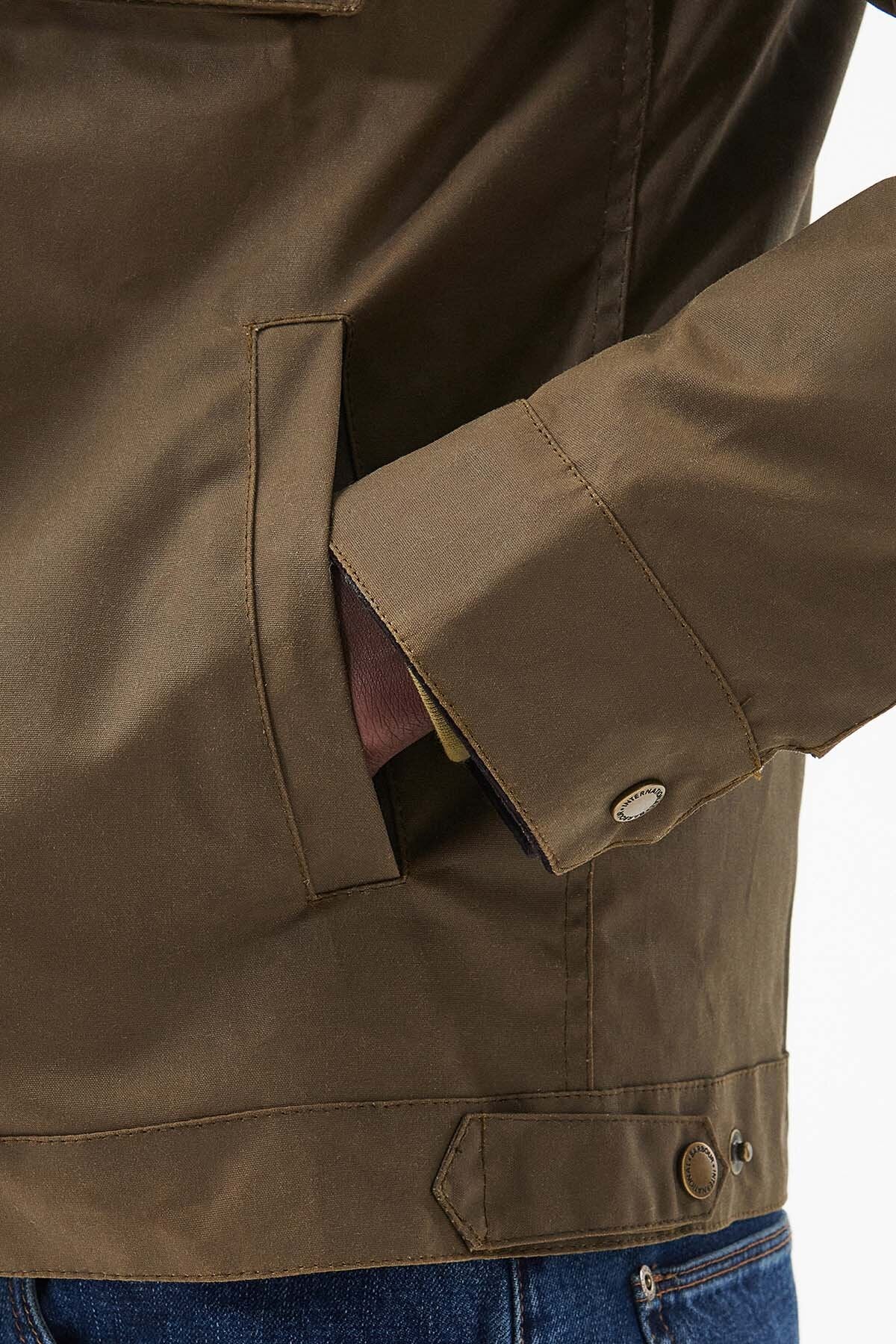 SMQ WORKERS WAX JACKET - SAND