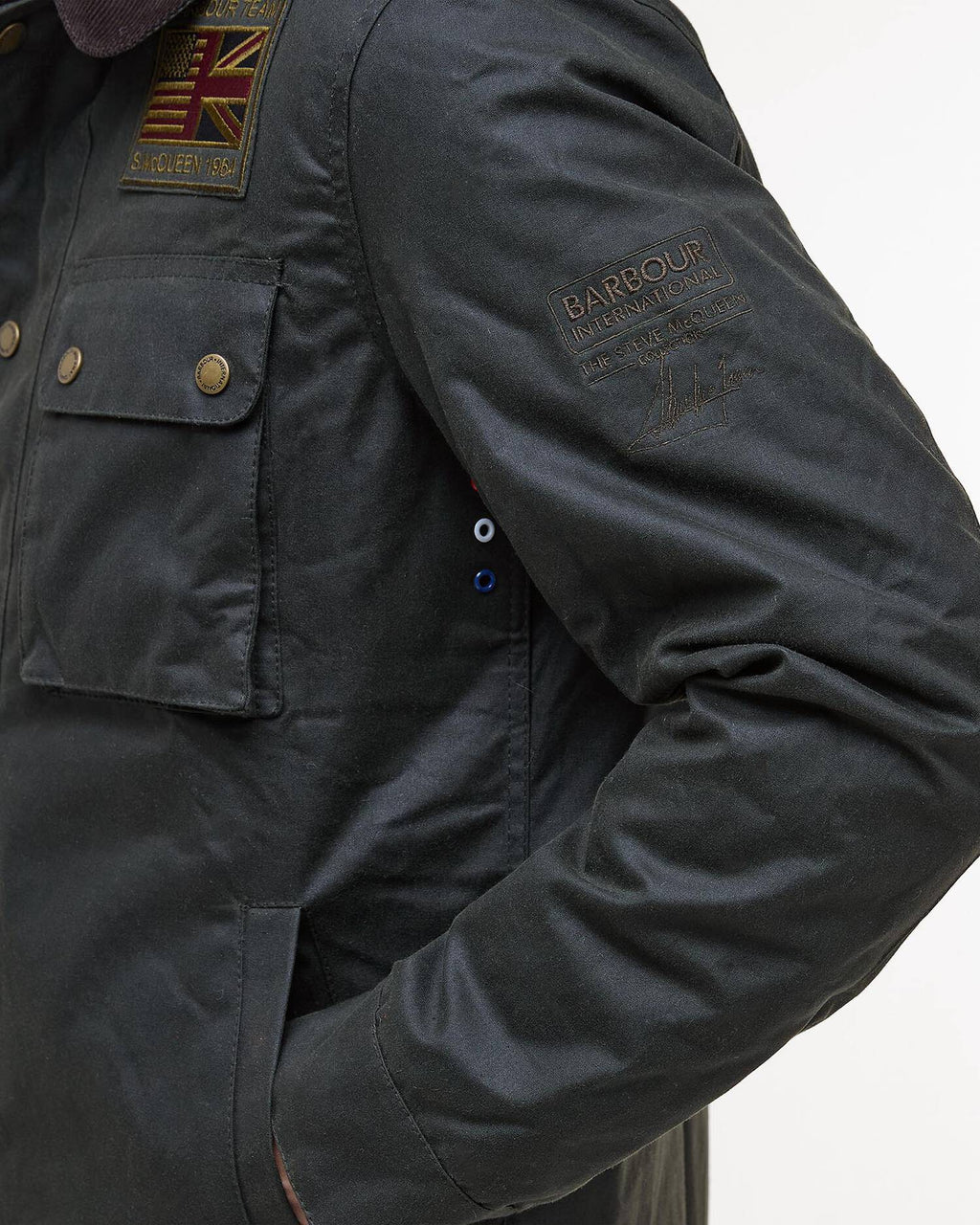 WORKERS WAX JACKET - SAGE