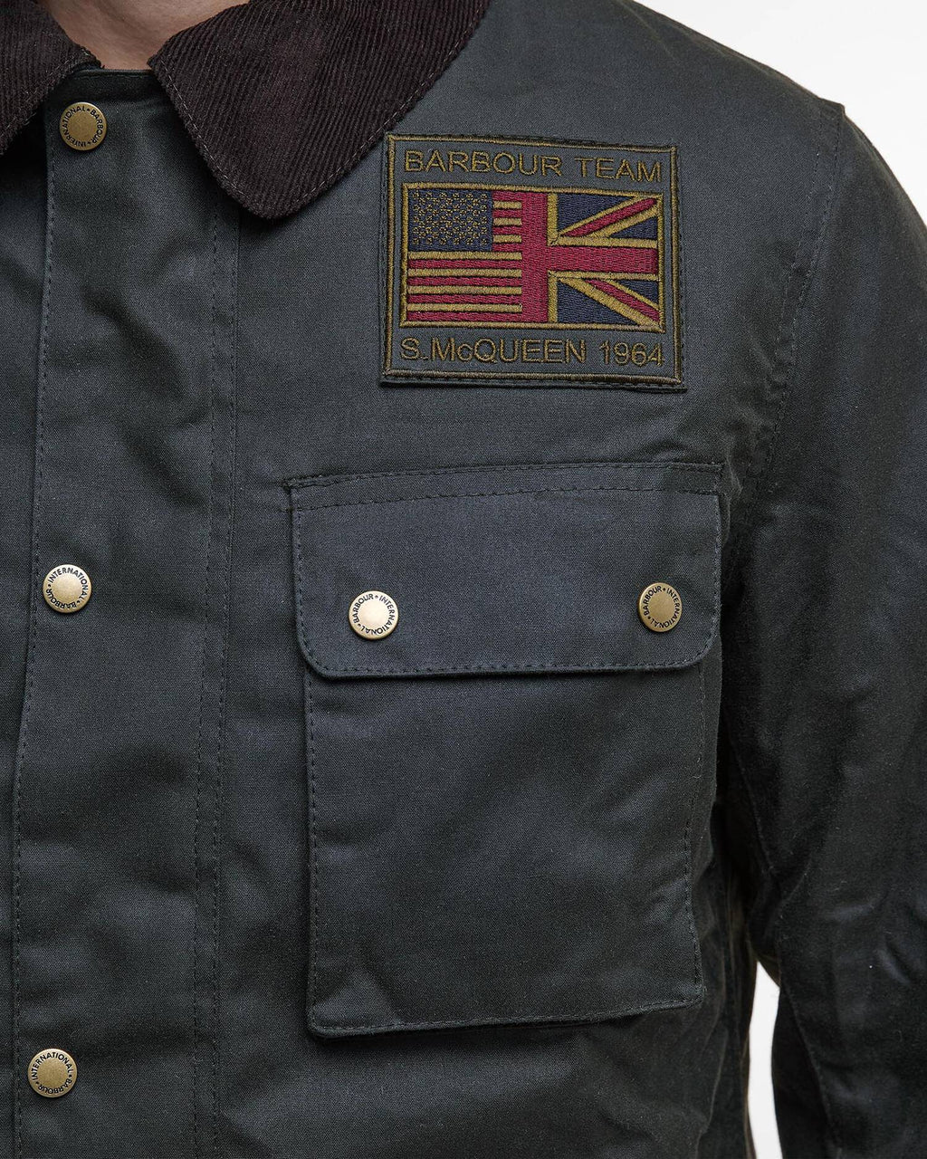 WORKERS WAX JACKET - SAGE