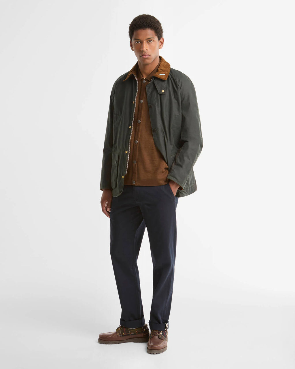 ICONS ASHBY WAX JACKET - SAGE