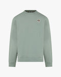 BADGE CREWNECK-SALVIA