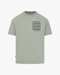 RAGLAN POCKET T-SHIRT-SALVIA