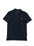 PLAIN POLO SHIRT-DARK NAVY