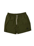 STAPLE LOGO 5” SWIM SHORT-OLIVE