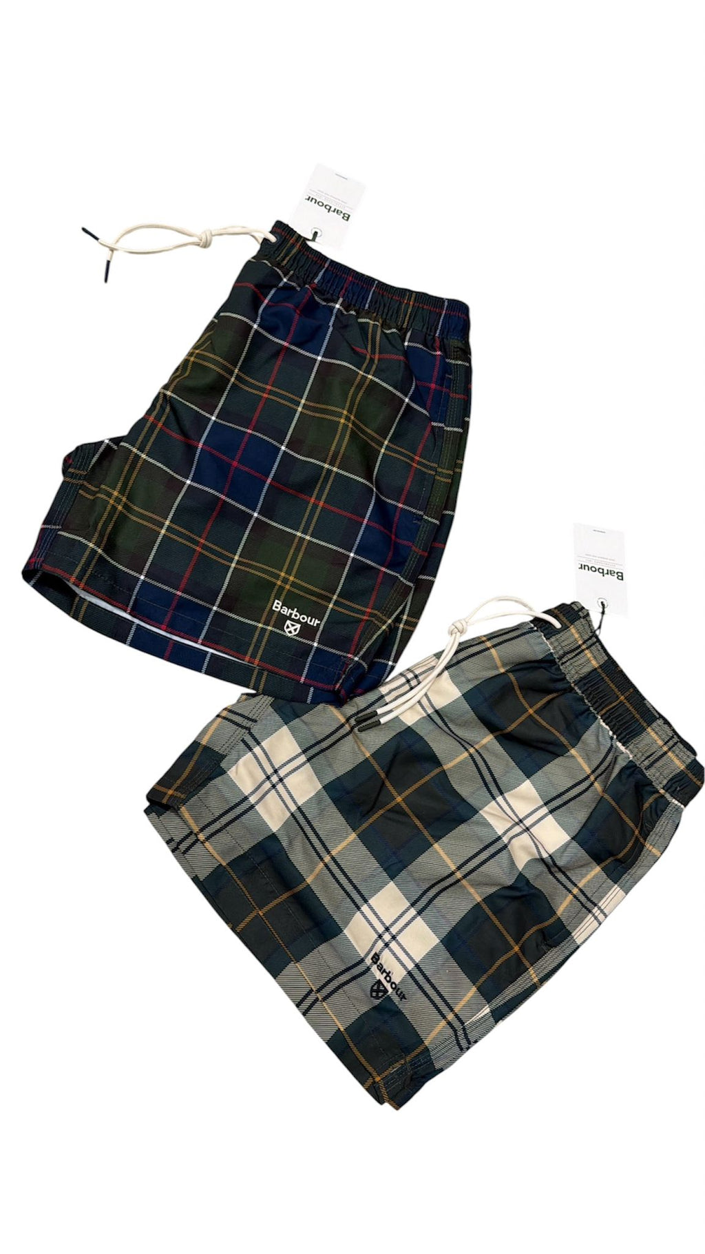 STAPLE TARTAN SWIM SHORT