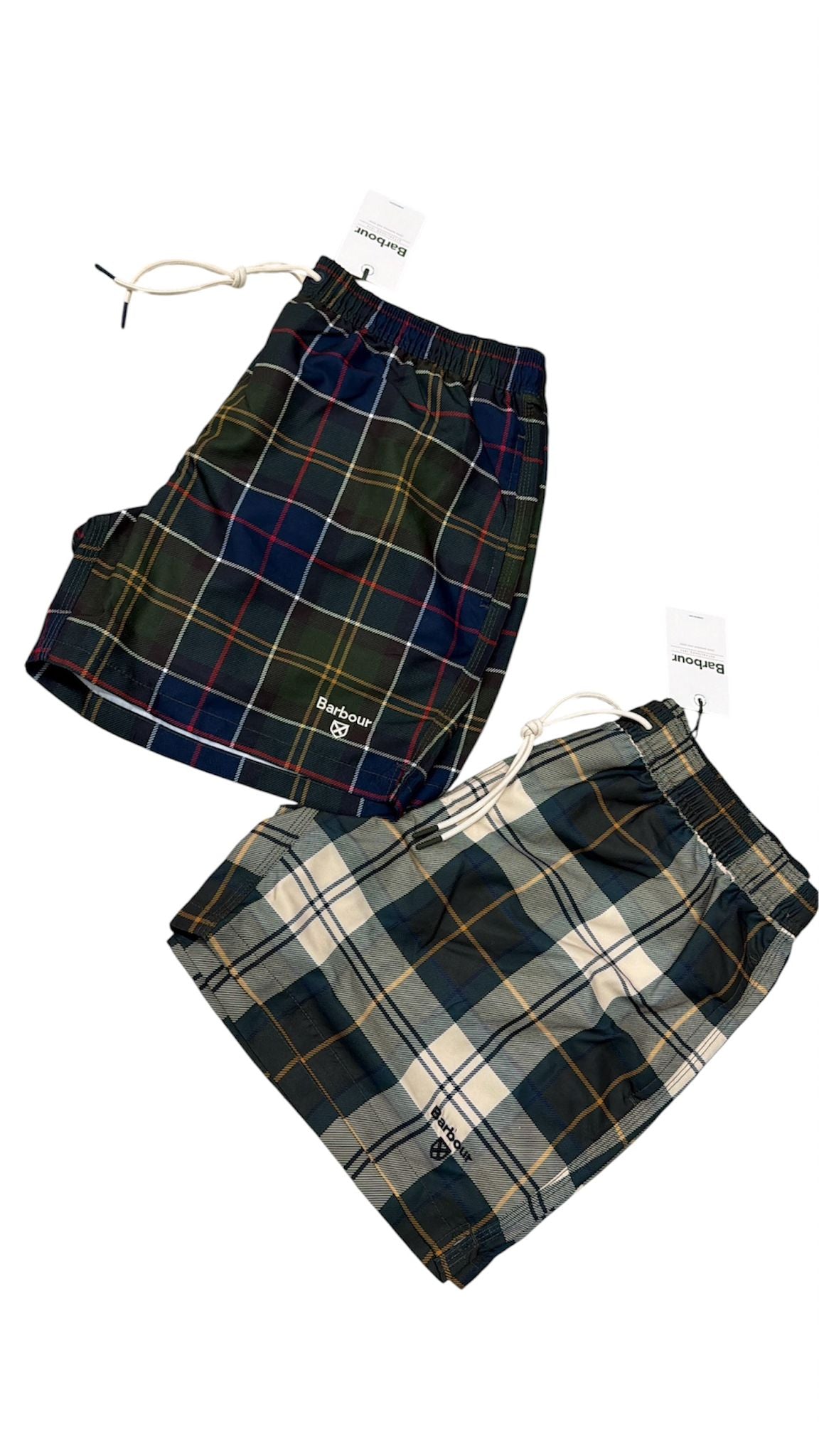 STAPLE TARTAN SWIM SHORT