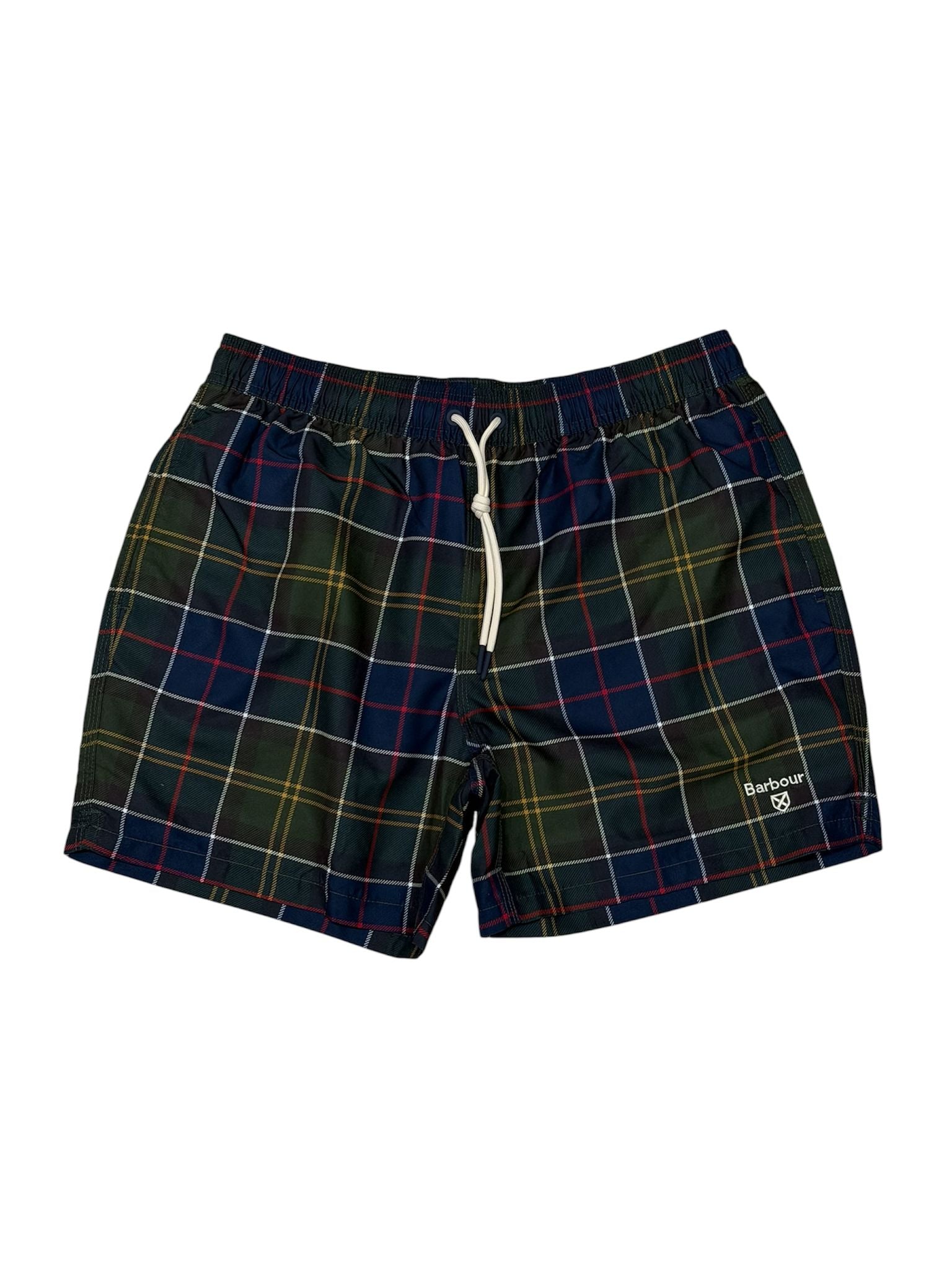 STAPLE TARTAN SWIM SHORT