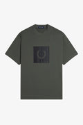 BOX GRAPHIC T-SHIRT-FIELD GREEN