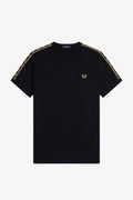 CONTRAST TAPE RINGER-BLACK