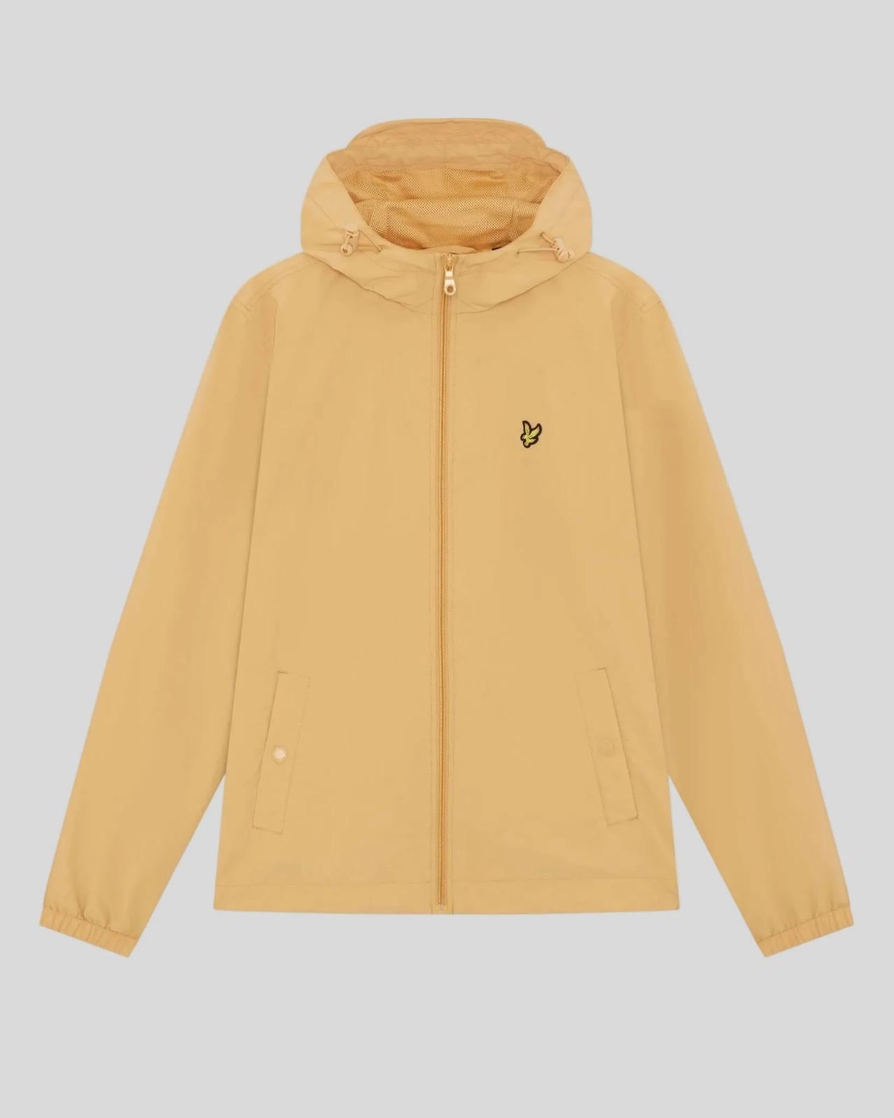 ZIP THROUGH HOODED JACKET