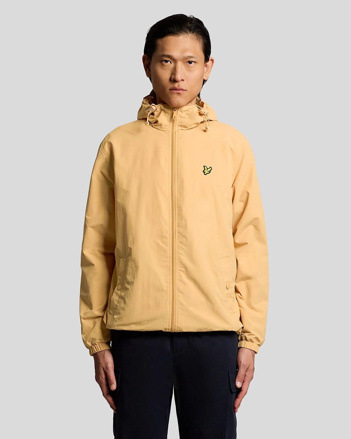 ZIP THROUGH HOODED JACKET