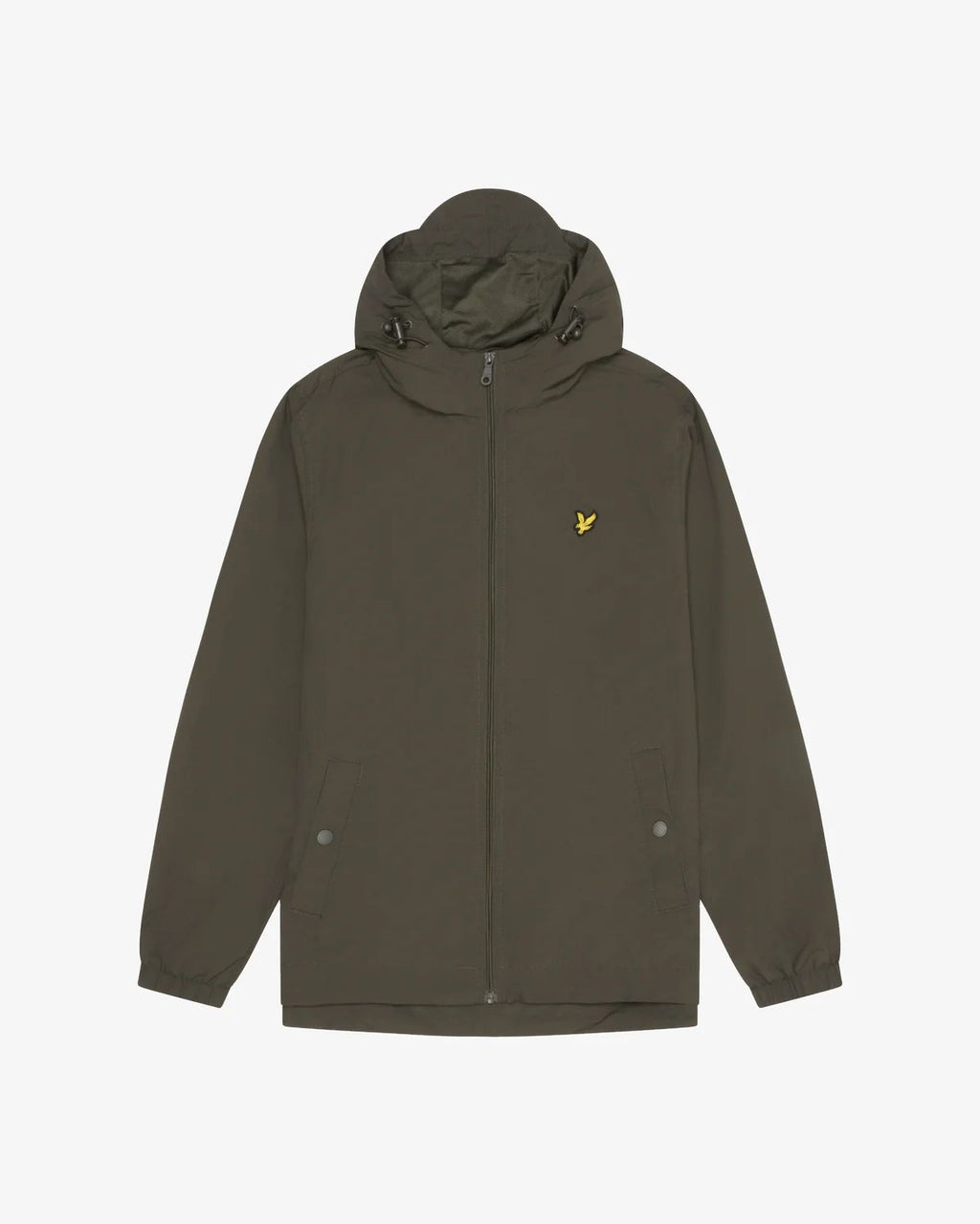 ZIP THROUGH HOODED JACKET