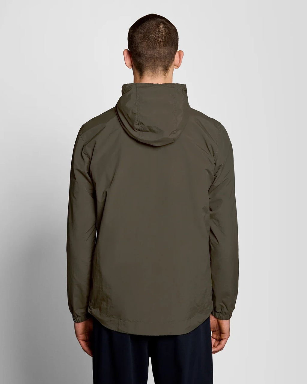 ZIP THROUGH HOODED JACKET