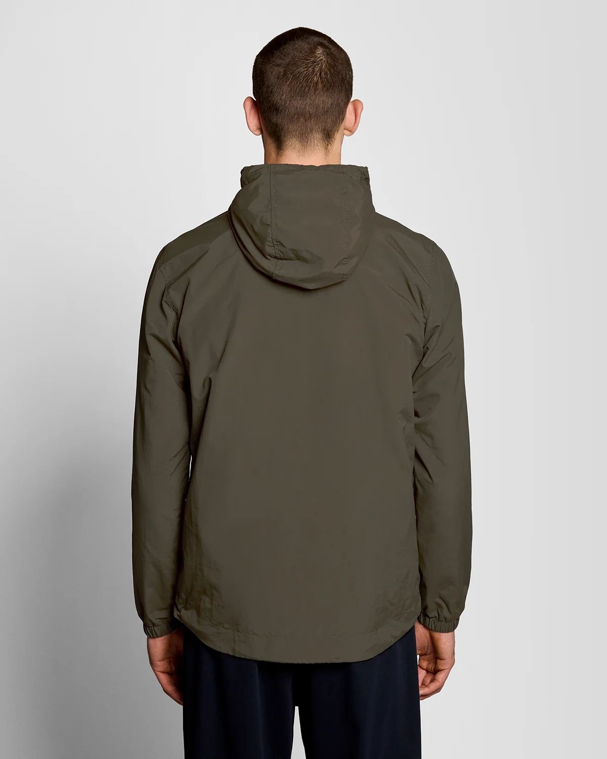 ZIP THROUGH HOODED JACKET