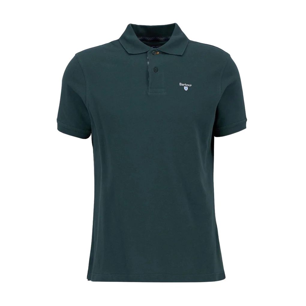 TARTAN PIQUE POLO-GREEN GABLES