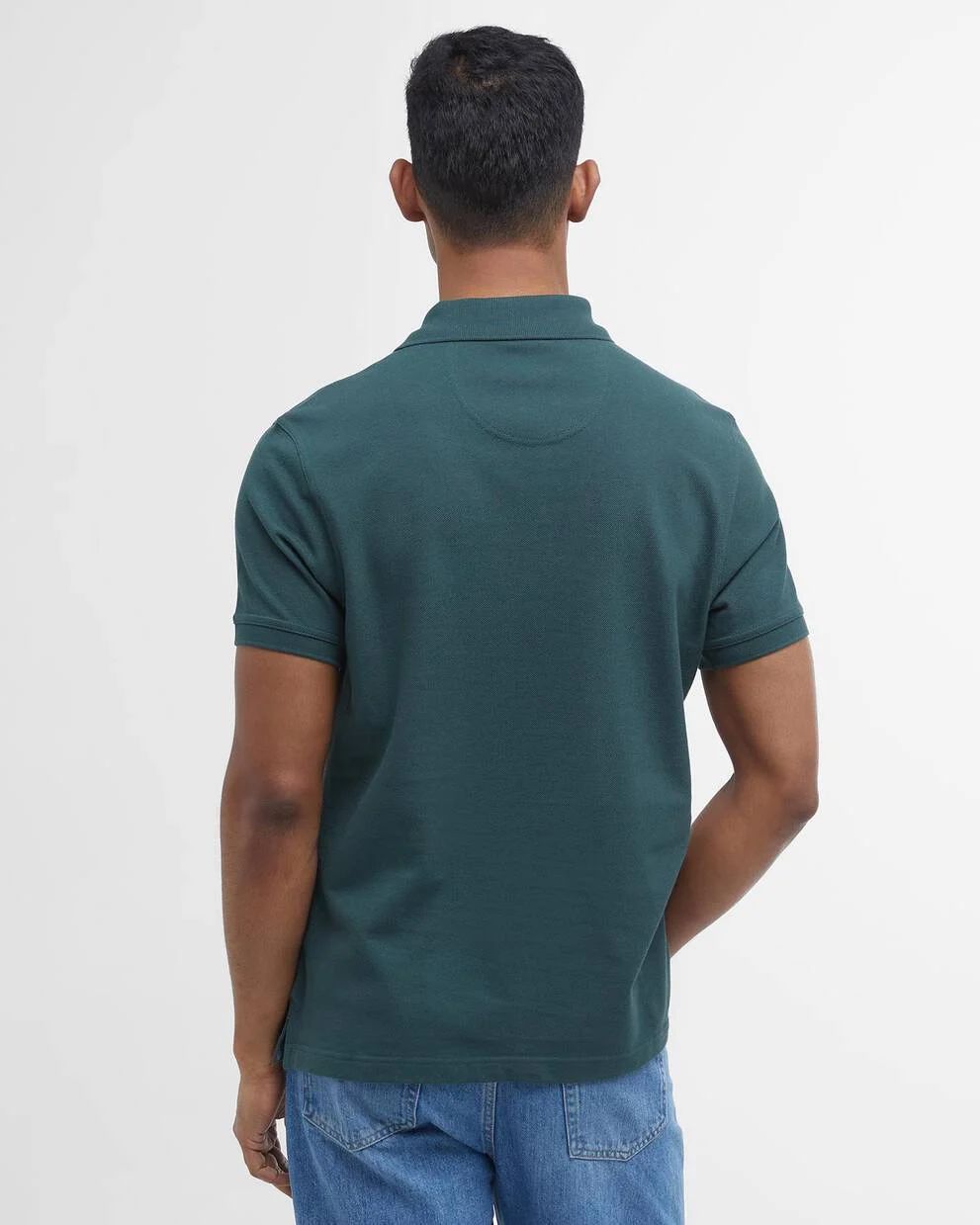 TARTAN PIQUE POLO-GREEN GABLES