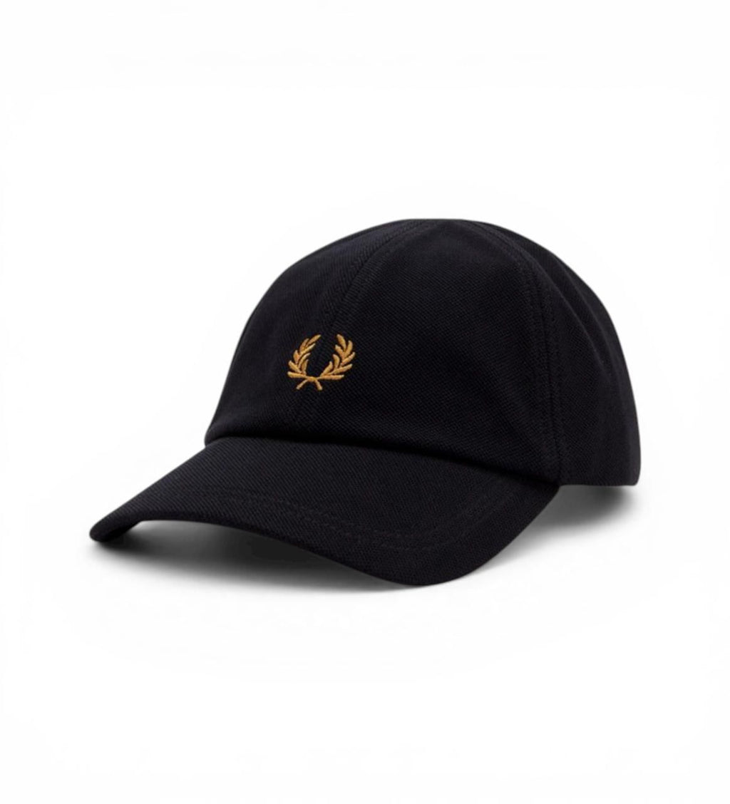 PIQUE CLASSIC CAP-BLACK\CARAMEL