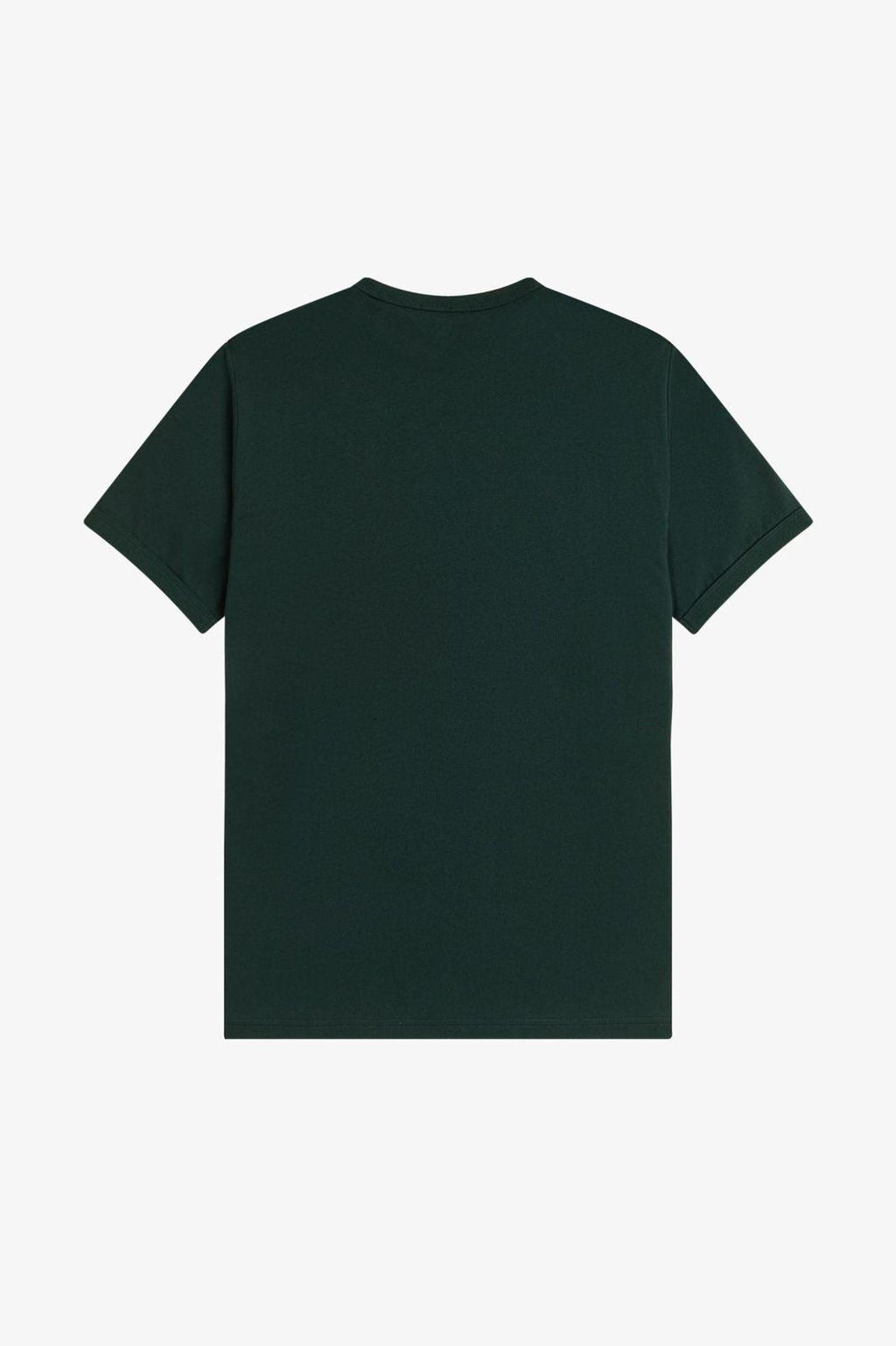 RINGER T-SHIRT-DARK GREEN