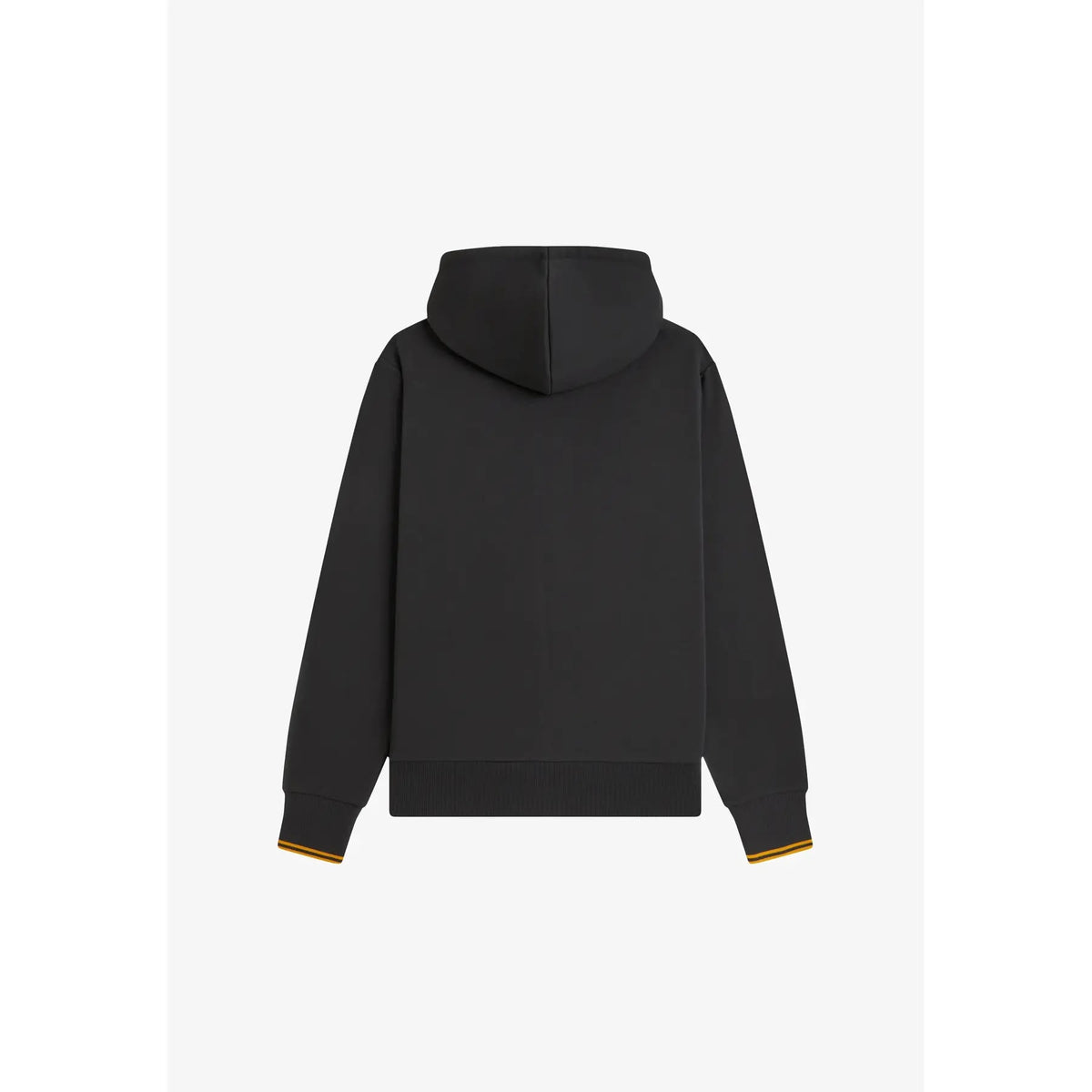 HOODED ZIP THROUGH SWEATSHIRT - ANCHORGRY/GOLDEN