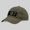 BADGE BASEBALL CAP-BRONZE GREEN