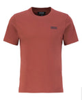 SMALL LOGO T-SHIRT-BURNT HENNA