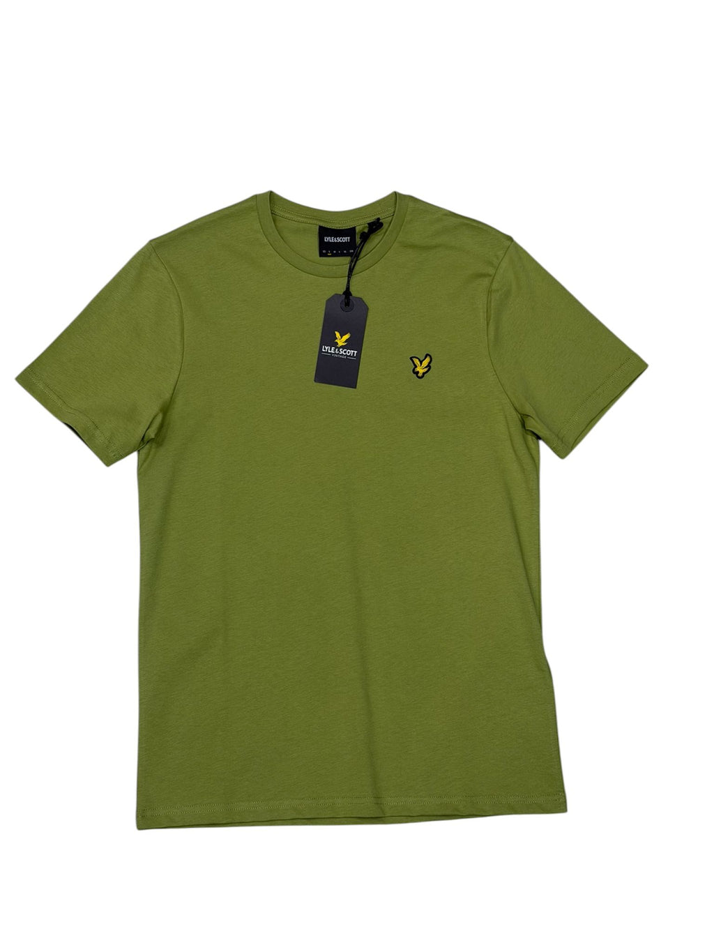 PLAIN T-SHIRT-SHRUB GREEN