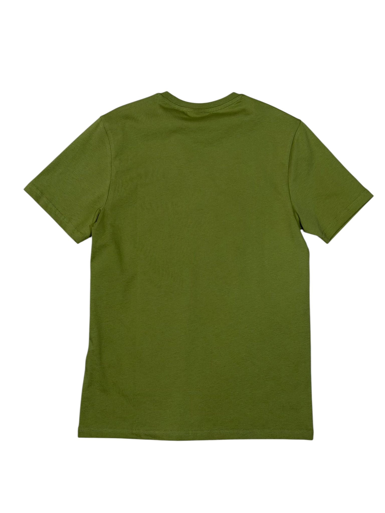 PLAIN T-SHIRT-SHRUB GREEN